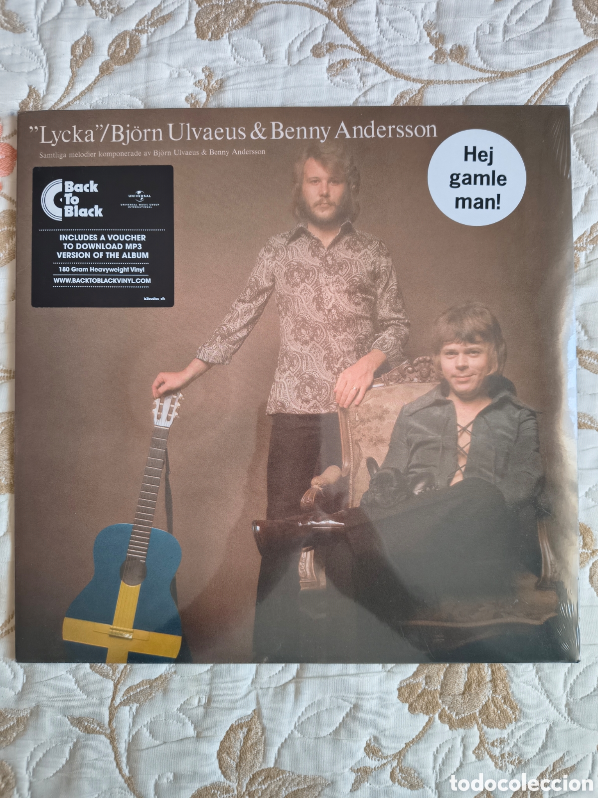 Discos de vinilo: Bj&ouml;rn Ulvaeus & Benny Andersson &rdquo;Lycka&rdquo;. VINILO LP 180 GRAMOS ABBA