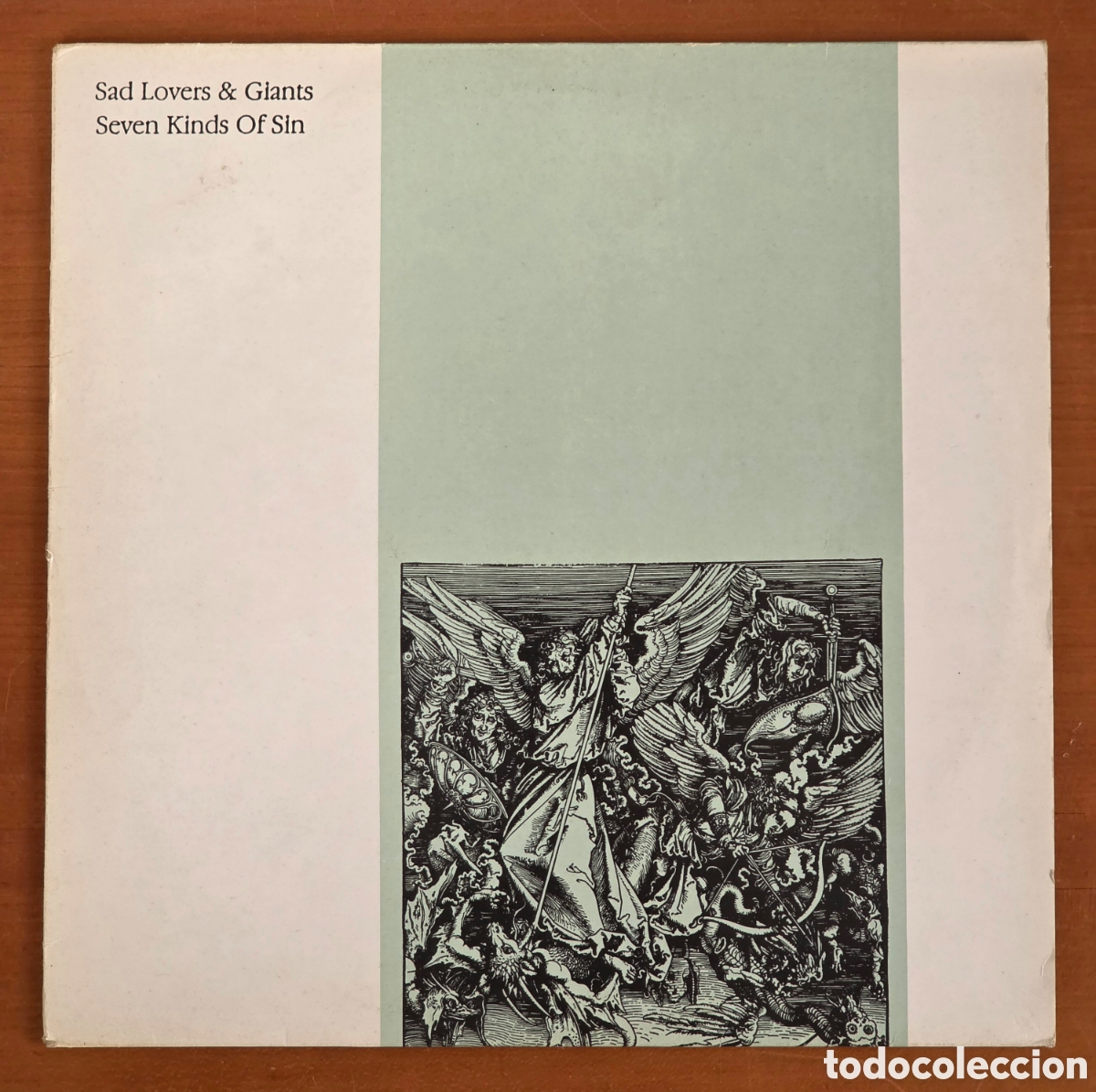 Vinyl-Schallplatten: Seven Kinds of Sin - Sad Lovers & Giants - Midnight Music 1987 - Disco Vinilo Punk Rock