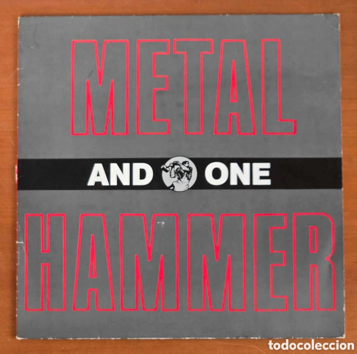 Vinyl records: Metal Hammer - And One - Machinery Records 1990 - Flash Allah - Disco Vinilo Alemania EBM Synth Pop