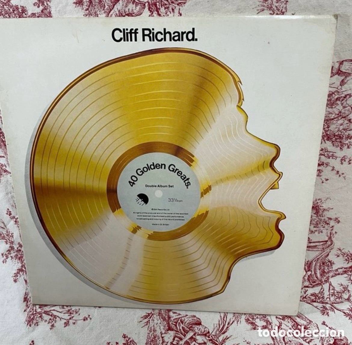 Discos de vinilo: CLIFF RICHARD - 40 GOLDEN GREATS - 2 LPS