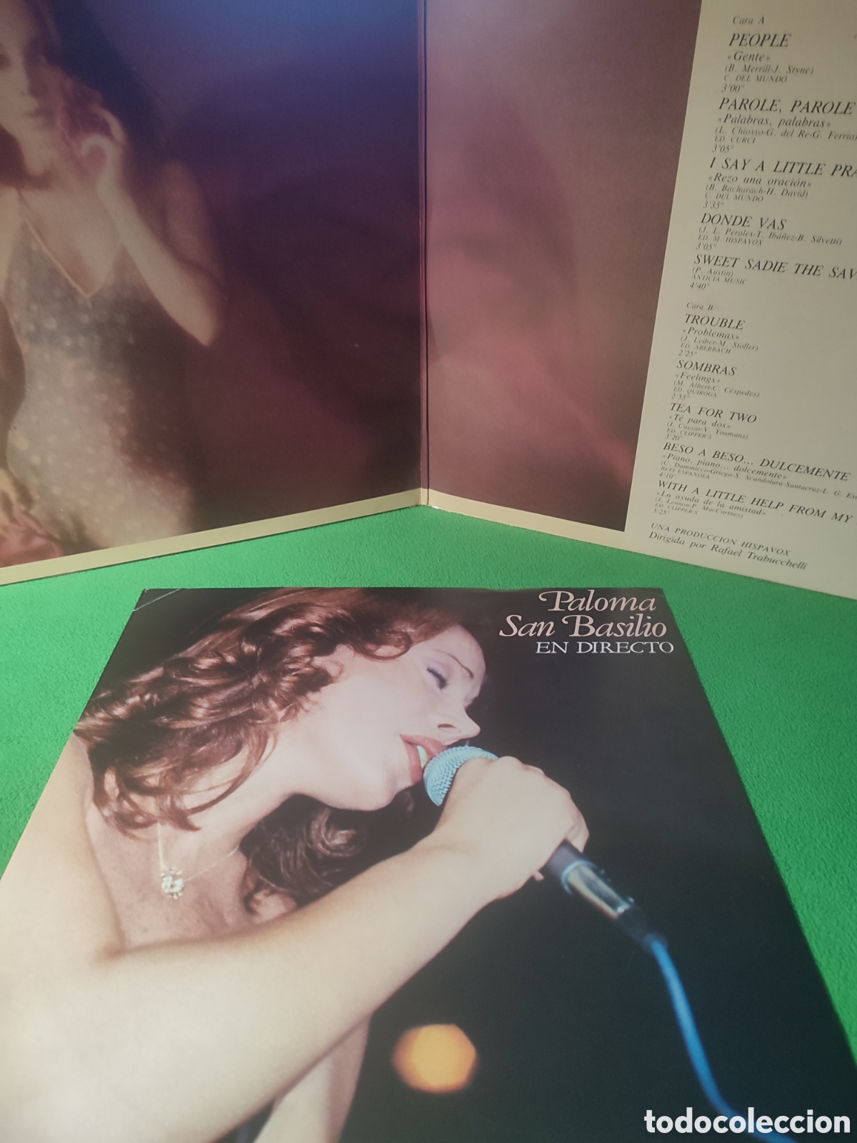 Discos de vinilo: Paloma San Basilio - En directo 1978 - Foto 2