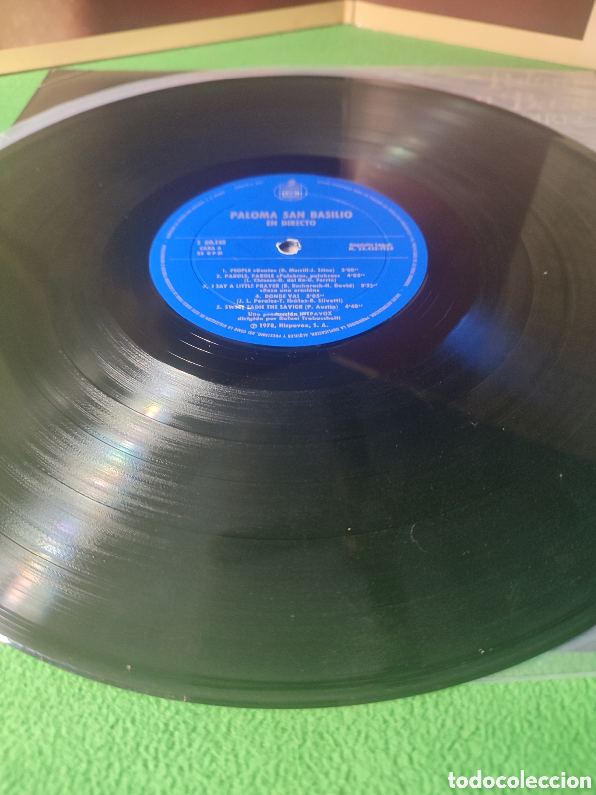 Discos de vinilo: Paloma San Basilio - En directo 1978 - Foto 3