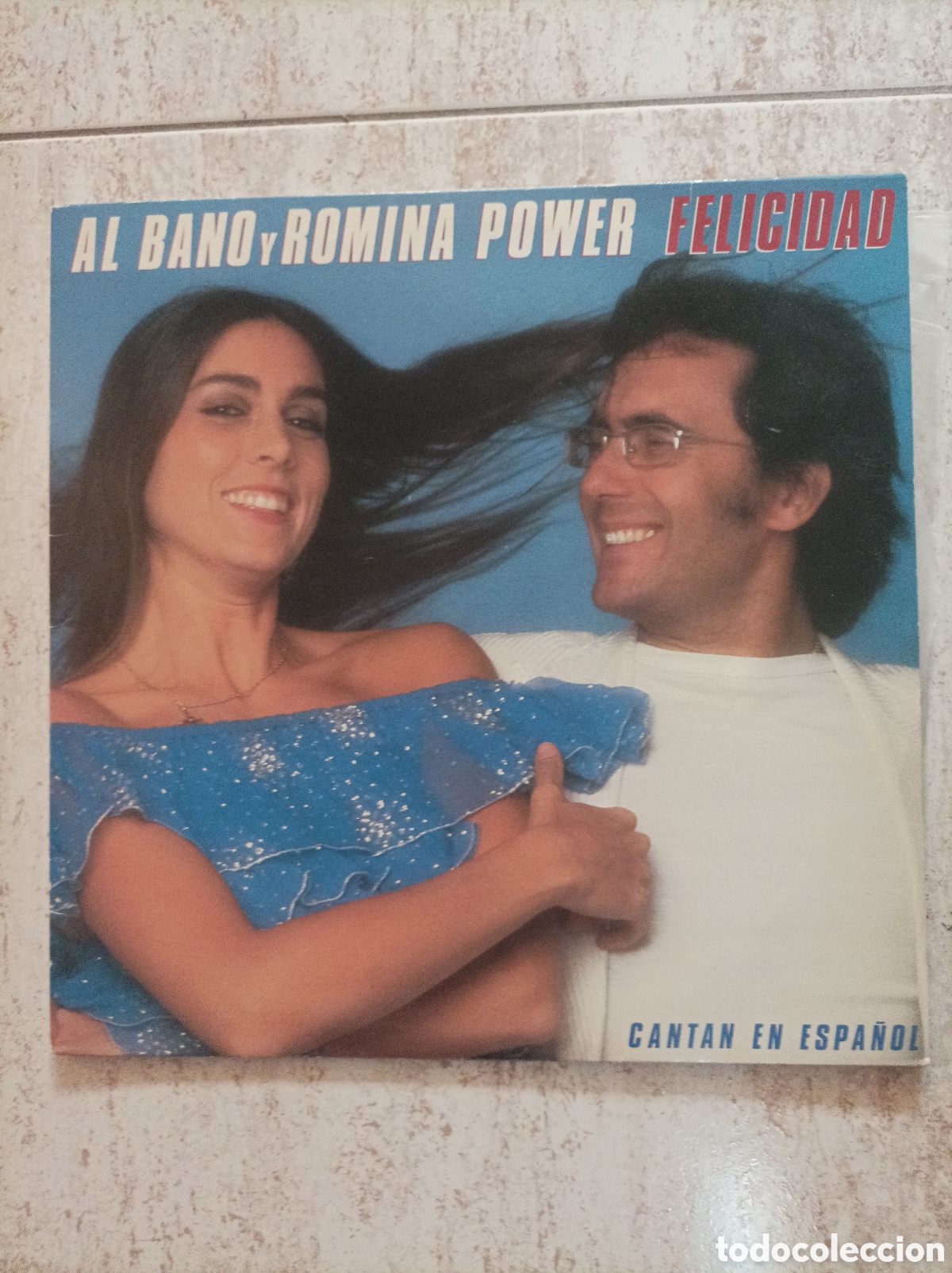 Discos de vinilo: AL BANO Y ROMINA POWER FELICIDAD LP VG++/VG