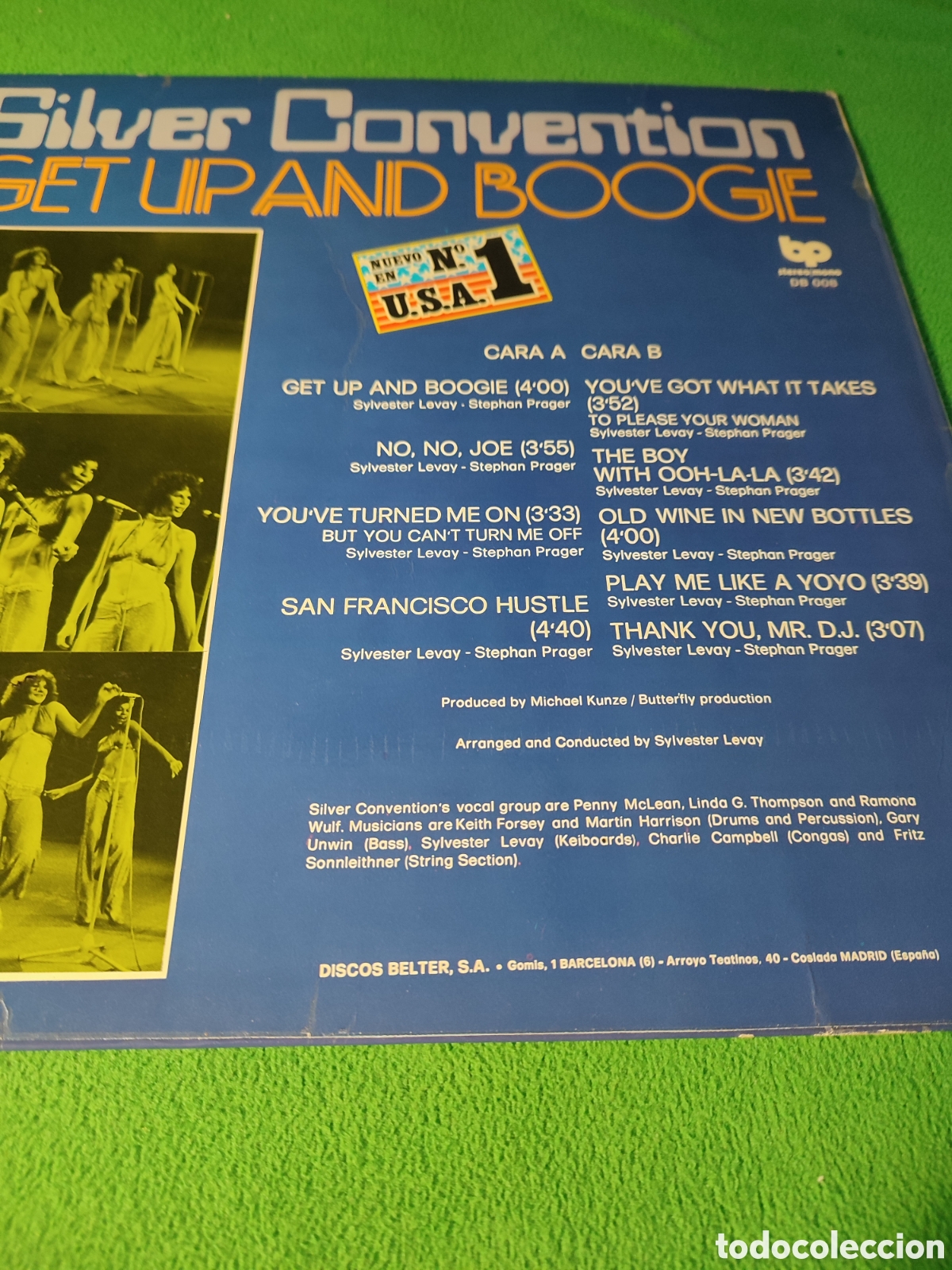 Discos de vinilo: Silver Convention - Get Up and Boogie - Foto 2