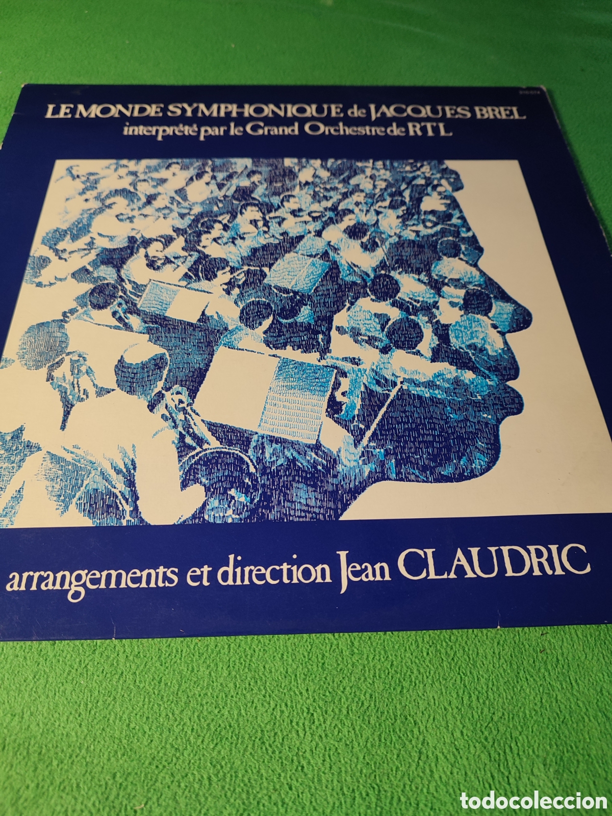 Discos de vinilo: Jean Claudric - Le monde symphonique Jacques Brel