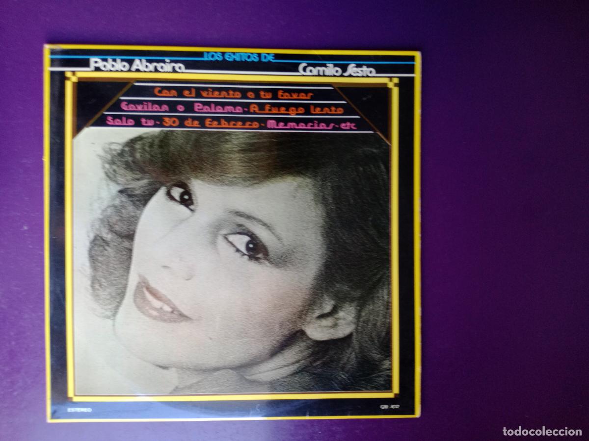 Discos de vinilo: LOS EXITOS DE PABLO ABRAIRA Y CAMILO SESTO - LP GRAMUSIC 1977 - VERSIONES DE ESTUDIO - USO LEVE
