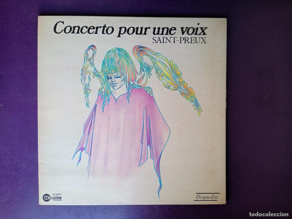 Discos de vinilo: Saint-Preux &ndash; Concerto Pour Une Voix - LP HELOISE 1974 - CLASICA, POP, FRANCIA 70'S