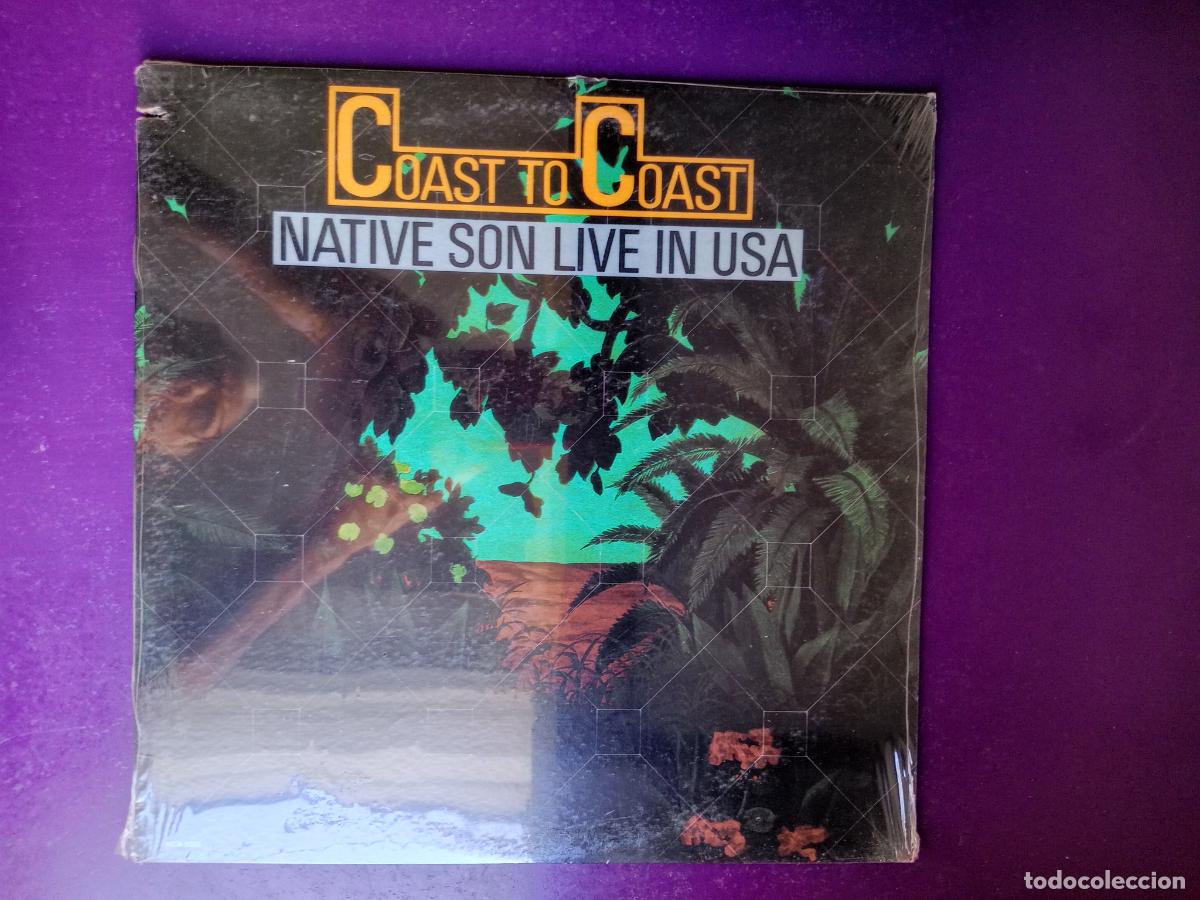 Discos de vinilo: Native Son &ndash; Coast To Coast (Live In USA) - LP MCA 1982 PRECINTADO - JAZZ FUSION,
