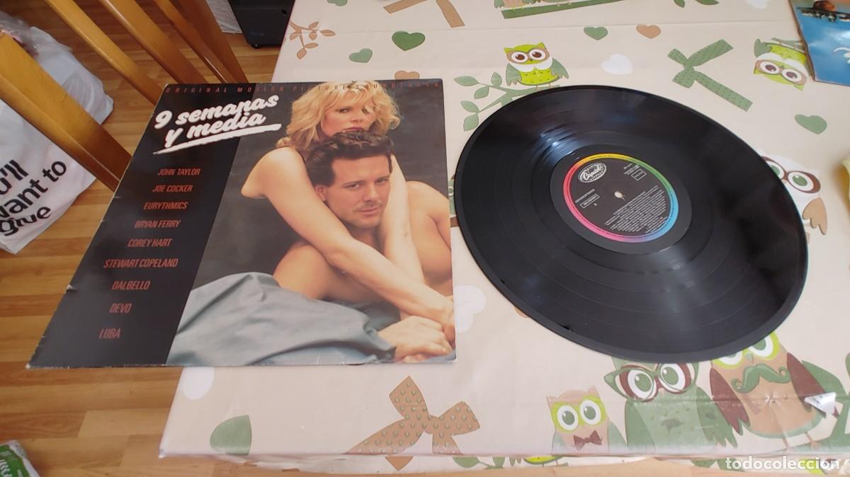 Discos de vinilo: 9 SEMANAS Y MEDIA-LP BSO DEL FILM