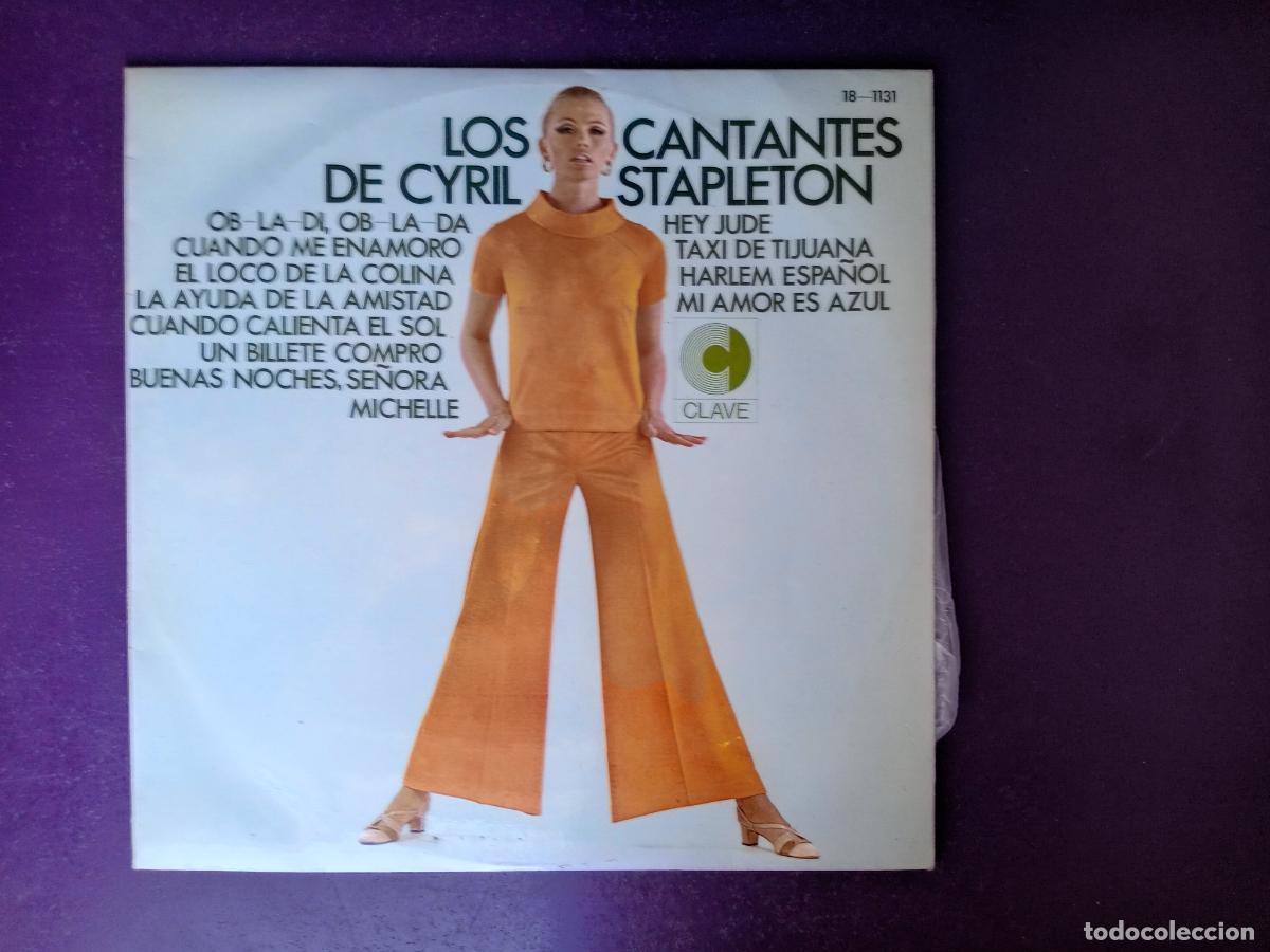 Discos de vinilo: LOS CANTANTES DE CYRIL STAPLETON - LP CLAVE 1969 - LOUNGE POP 60'S - VERSIONES DE BEATLES, ETC