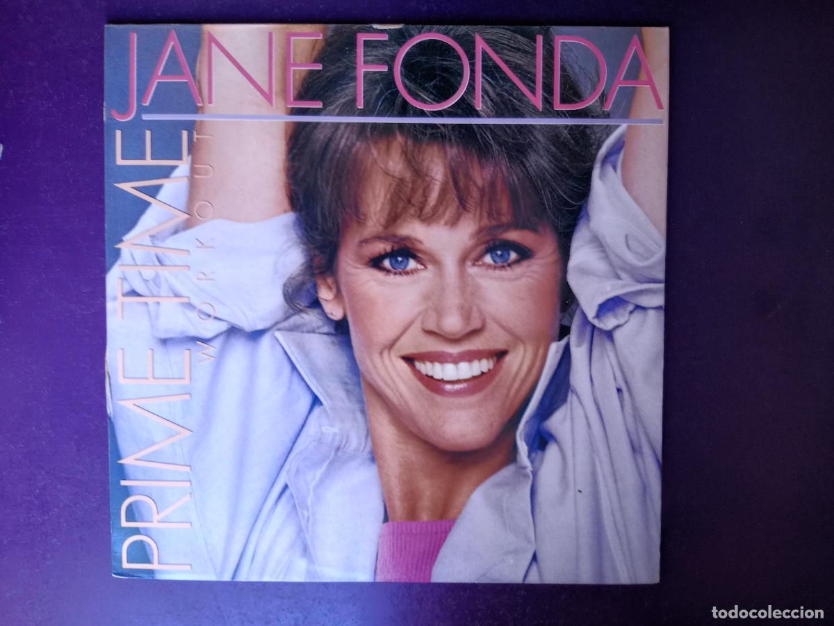 Discos de vinilo: Jane Fonda &ndash; Prime Time Workout - LP ELEKTRA 1984 - EJERCICIOS DEPORTE FITNESS