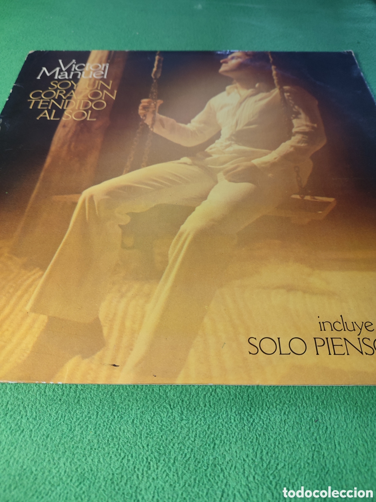 Discos de vinilo: V&iacute;ctor Manuel - Soy un coraz&oacute;n tendido al sol - Foto 1