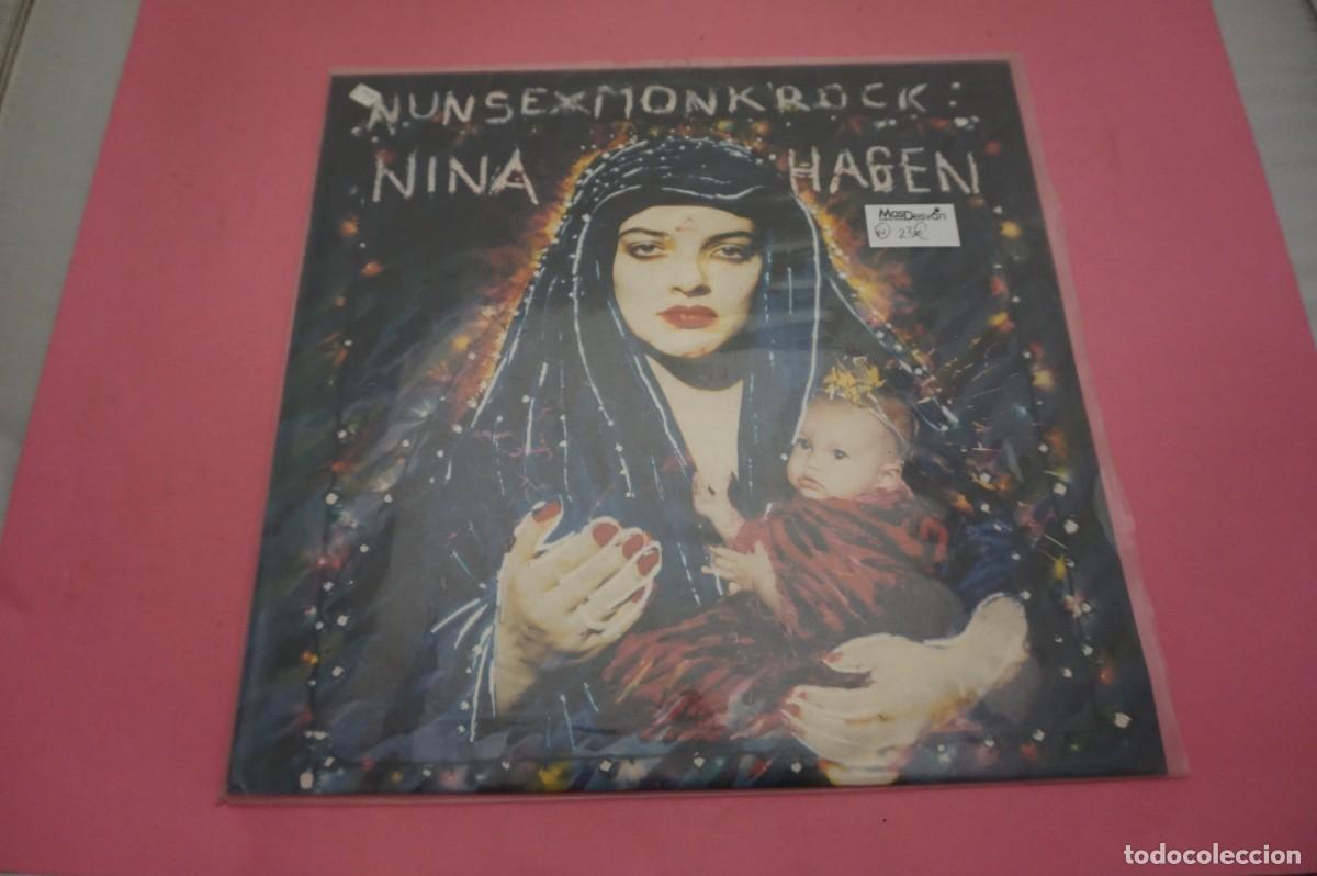 Discos de vinilo: LP - NINA HAGEN - NUN SEX MONK ROCK - VINILO EN EXCELENTE ESTADO
