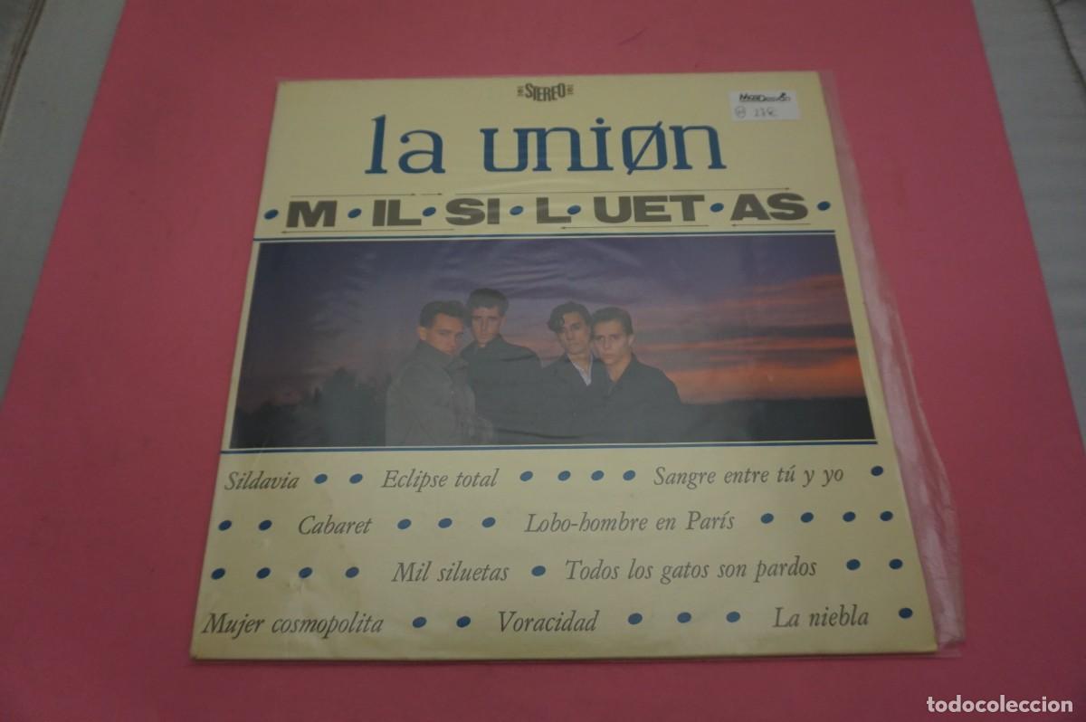 Discos de vinilo: LP - LA UNION - MIL SILUETAS - VINILO EN EXCELENTE ESTADO