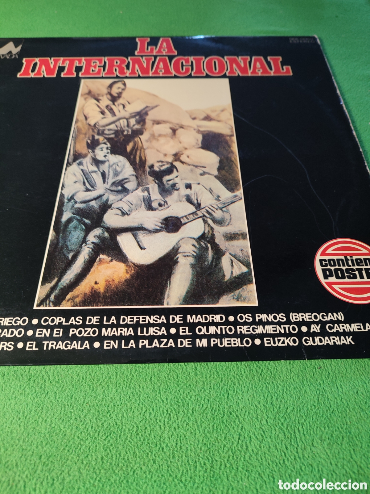 Discos de vinilo: Coro Popular Jabal&oacute;n - La Internacional