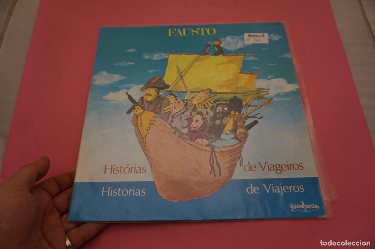 Discos de vinilo: LP - FAUSTO - HISTORIAS DE VIAGEIROS - VINILO EN EXCELENTE ESTADO