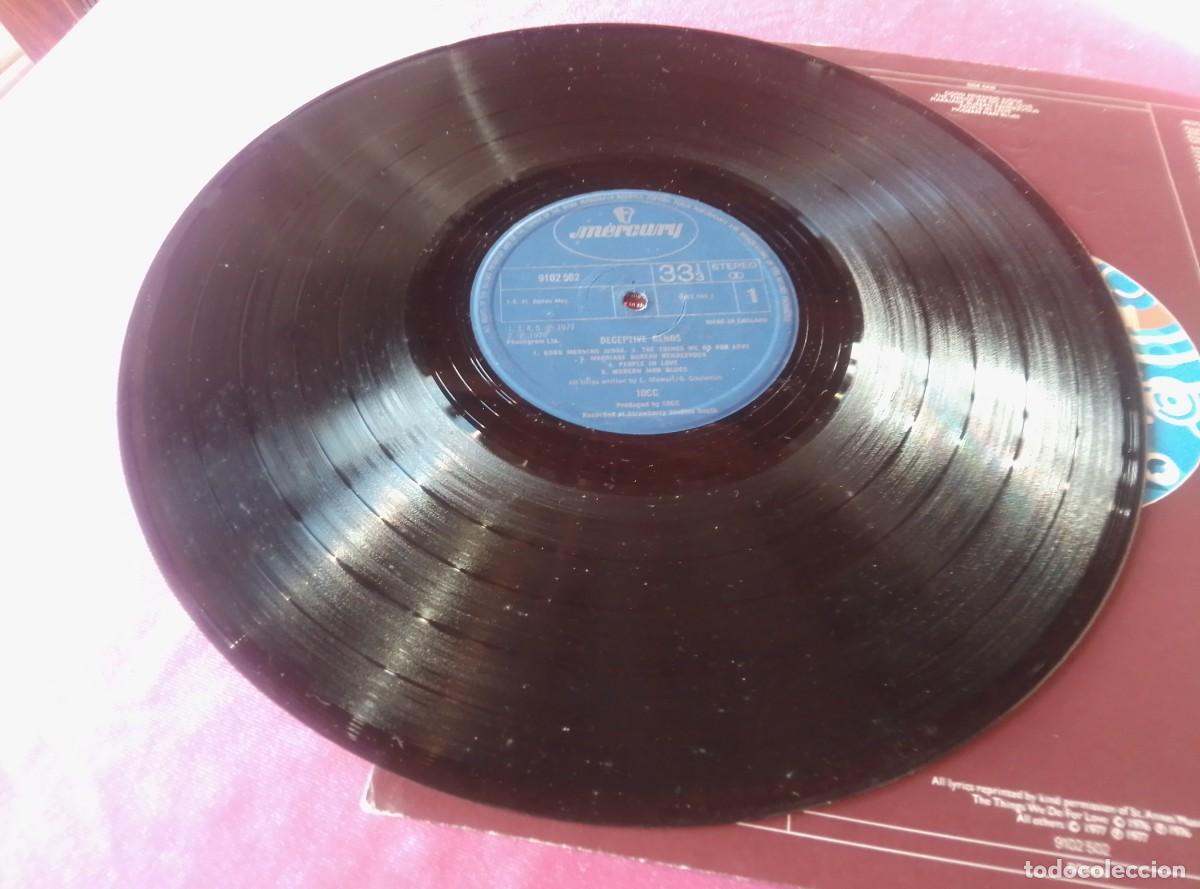 Discos de vinilo: DECEPTIVE BENDS 10CC 1977 LP L3 2 43 - Foto 4