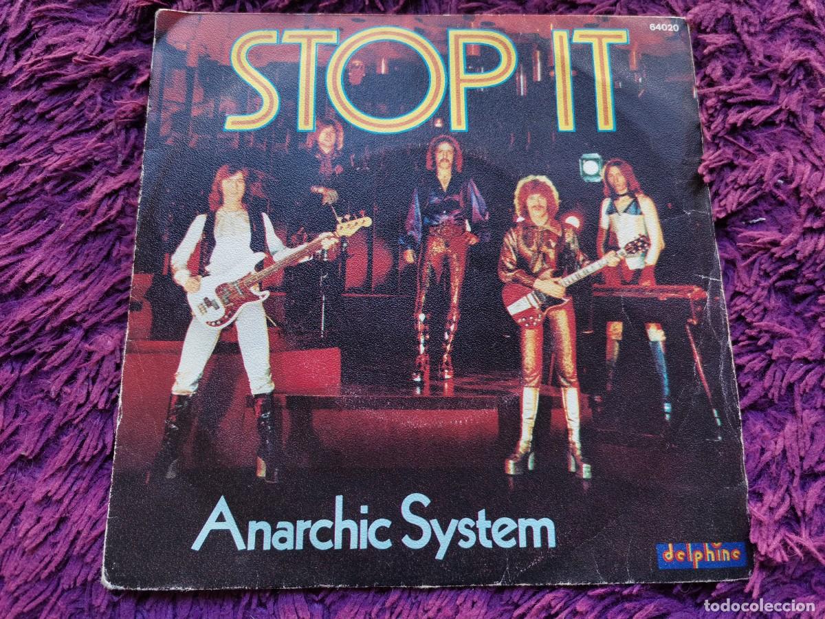 Discos de vinilo: Anarchic System &ndash; Stop It Vinilo 7&rdquo; Single 1976 France 64020