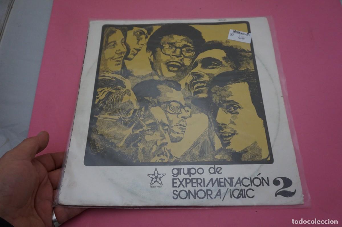 Discos de vinilo: LP - GRUPO EXPERIMENTACION SONORA ICAIC 2 - SILVIO RODRIGUEZ - VINILO EN EXCELENTE ESTADO