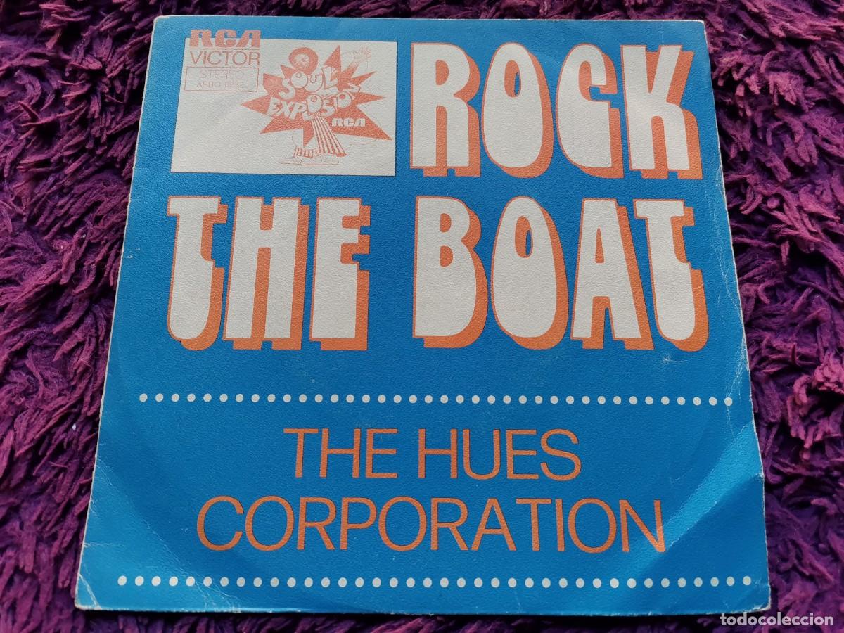 Discos de vinilo: The Hues Corporation &ndash; Rock The Boat Vinilo 7&rdquo; Single 1974 France APBO 0232