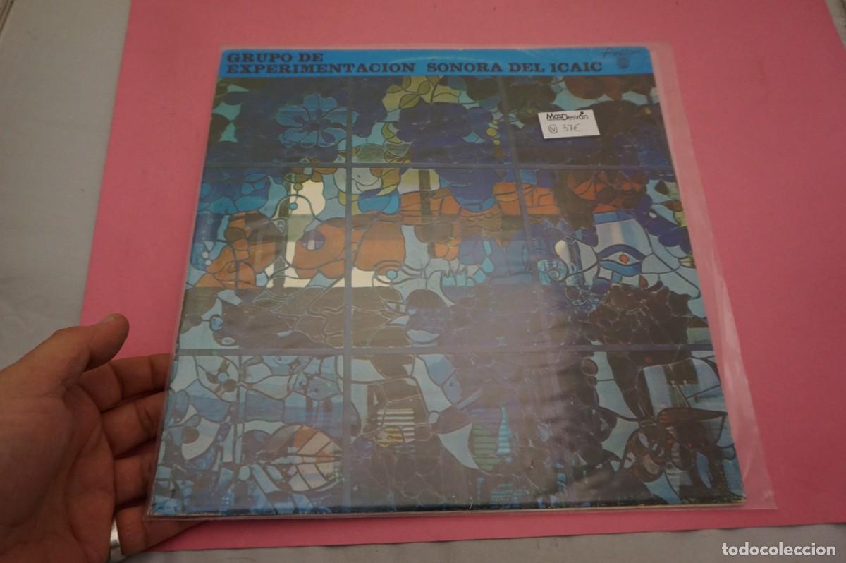 Discos de vinilo: LP - GRUPO EXPERIMENTACION SONORA DEL ICAIC - SILVIO RODRIGUEZ - VINILO EN EXCELENTE ESTADO