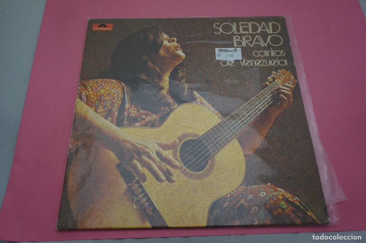Discos de vinilo: LP - SOLEDAD BRAVO - CANTOS DE VENEZUELA - VINILO EN EXCELENTE ESTADO