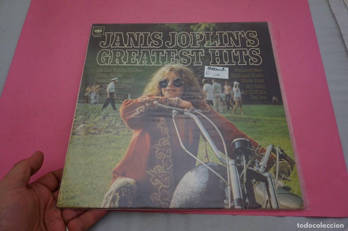 Discos de vinilo: LP - JANIS JOPLIN'S - GREATEST HITS - VINILO EN EXCELENTE ESTADO