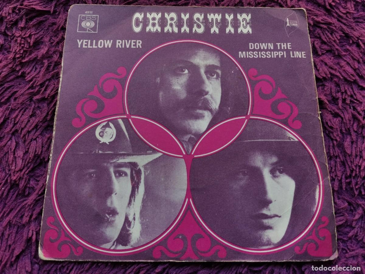 Discos de vinilo: Christie &ndash; Yellow River Vinilo 7&rdquo; Single 1970 France 4911