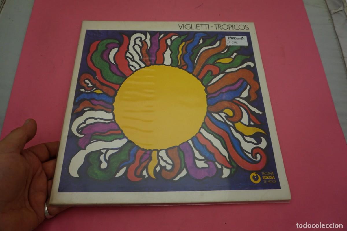 Discos de vinilo: LP - DANIEL VIGLIETTI - TROPICOS - VINILO EN EXCELENTE ESTADO