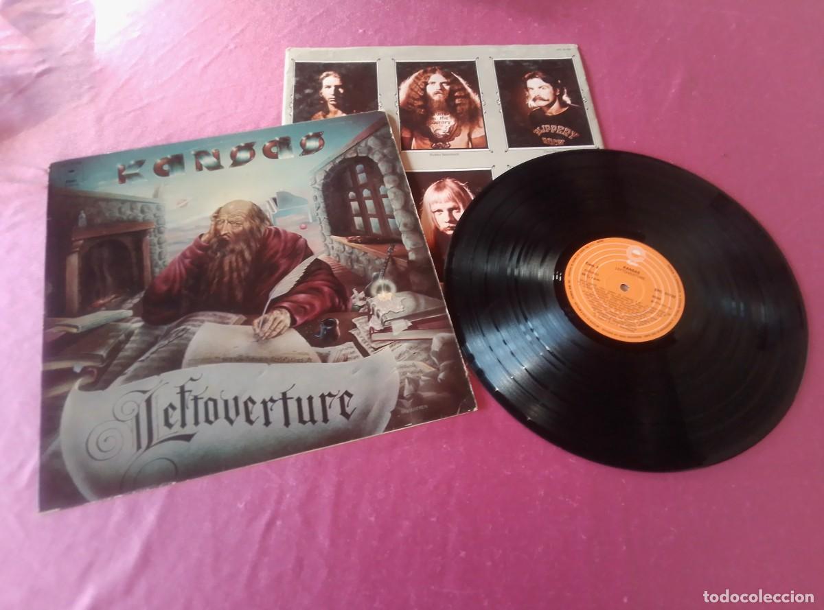 Discos de vinilo: KANSAS LEFTOVERTURE 1977 LP L3 2 43 - Foto 1