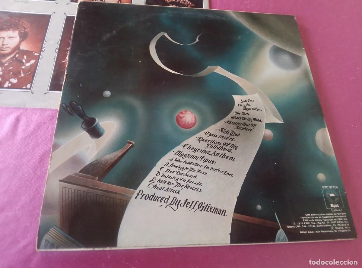 Discos de vinilo: KANSAS LEFTOVERTURE 1977 LP L3 2 43 - Foto 2