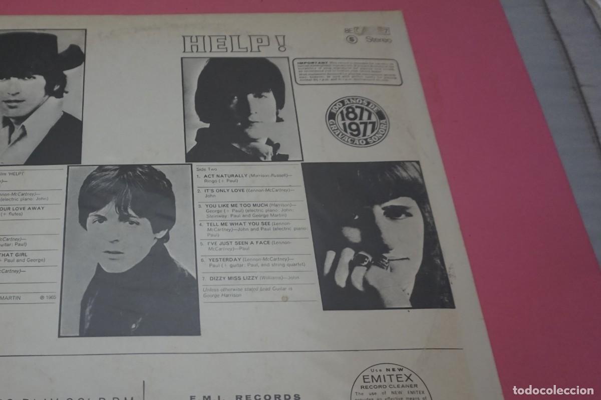 Discos de vinilo: LP - THE BEATLES - HELP! - VINILO EN EXCELENTE ESTADO - Foto 5