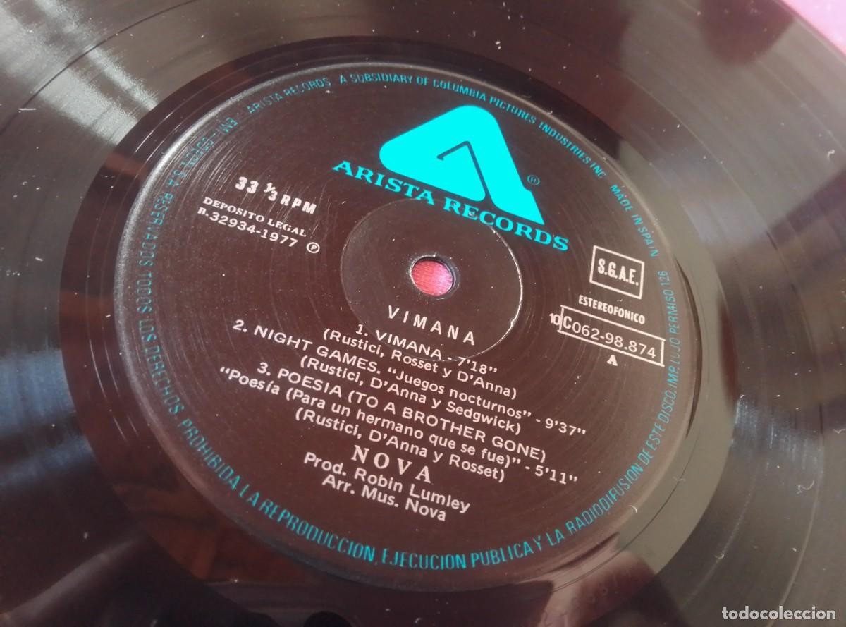 Discos de vinilo: NOVA VIMANA 1977 LP L3 2 43 - Foto 4