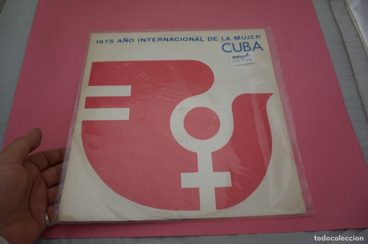 Discos de vinilo: LP - 1975 A&Ntilde;O INTERNACIONAL DE LA MUJER CUBA - SILVIO RODRIGUEZ - VINILO EN EXCELENTE ESTADO
