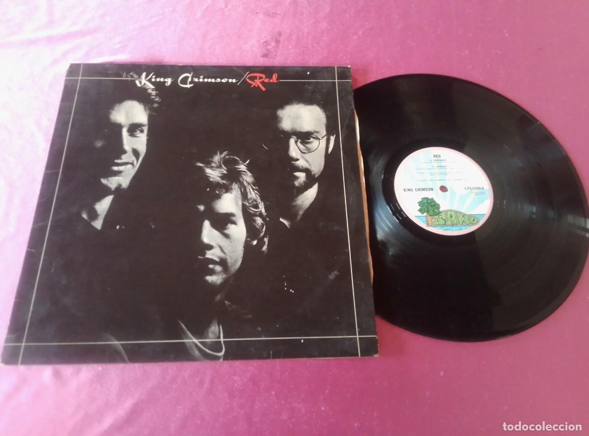 Discos de vinilo: KING CRIMSON RED PROVIDENCE 1974 LP L3 2 43