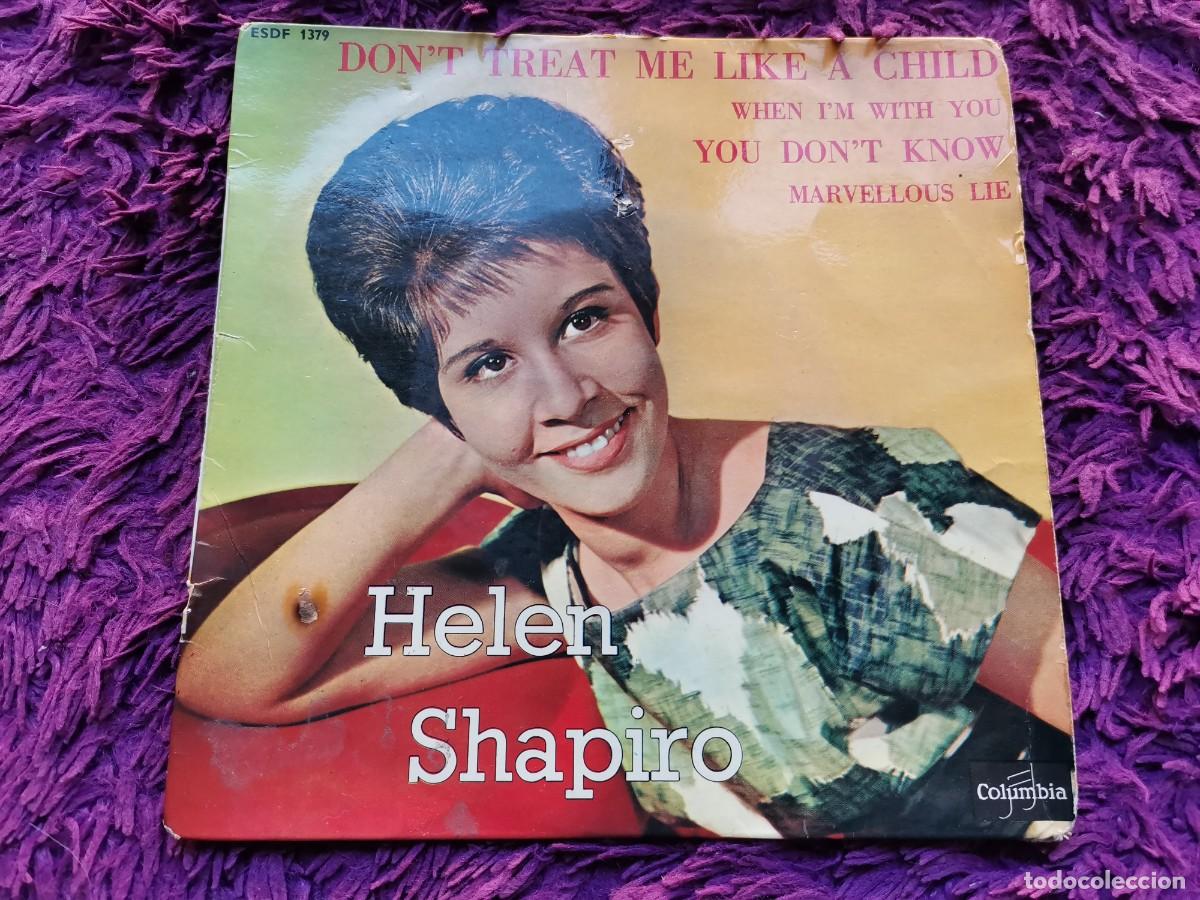 Discos de vinilo: Helen Shapiro &ndash; Don't Treat Me Like A Child Vinilo 7&rdquo; EP 1961 France ESDF 1379