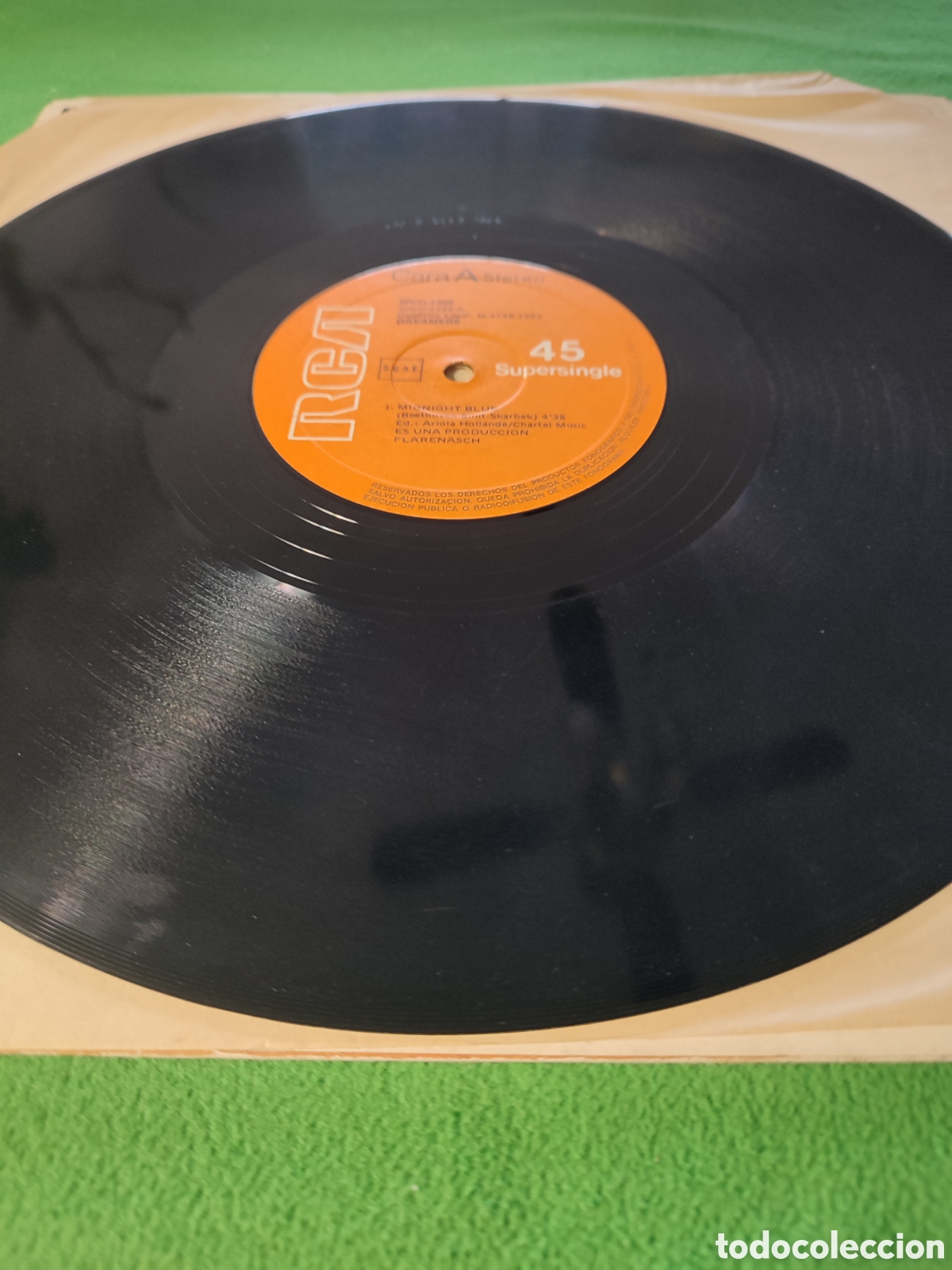 Discos de vinilo: Dreamers - Midnight Blue edici&oacute;n 1983 - Foto 3