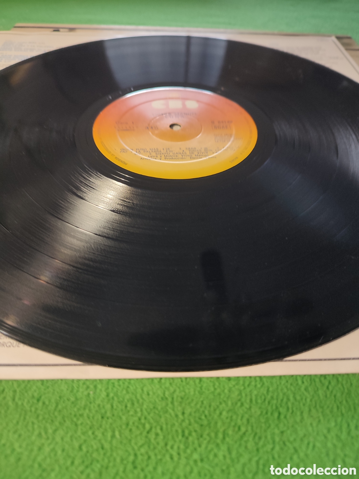 Discos de vinilo: V&iacute;ctor Manuel - Luna edici&oacute;n 1980 - Foto 3