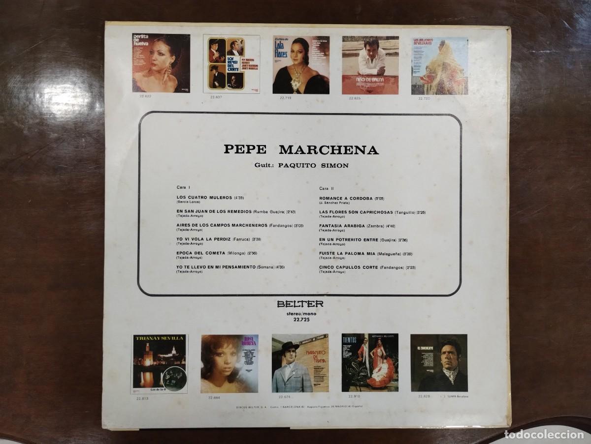 Discos de vinilo: Discos de Pepe Marchena &rdquo;Pepe Marchena&rdquo; - Foto 2