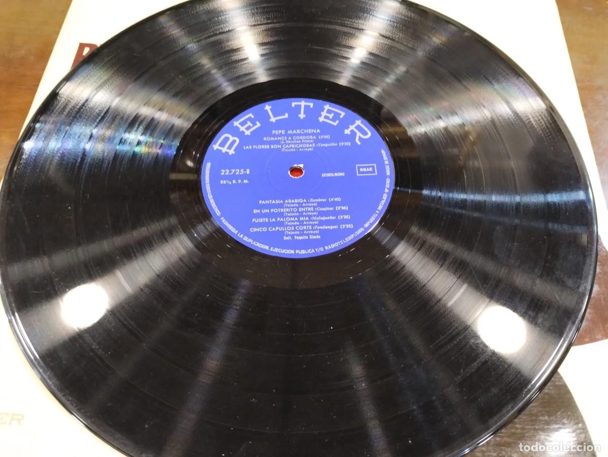 Discos de vinilo: Discos de Pepe Marchena &rdquo;Pepe Marchena&rdquo; - Foto 3