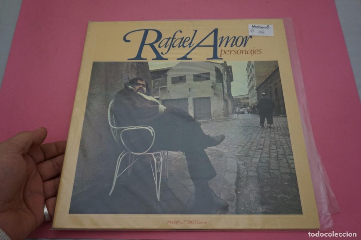 Discos de vinilo: LP - RAFAEL AMOR - PERSONAJES - VINILO EN EXCELENTE ESTADO