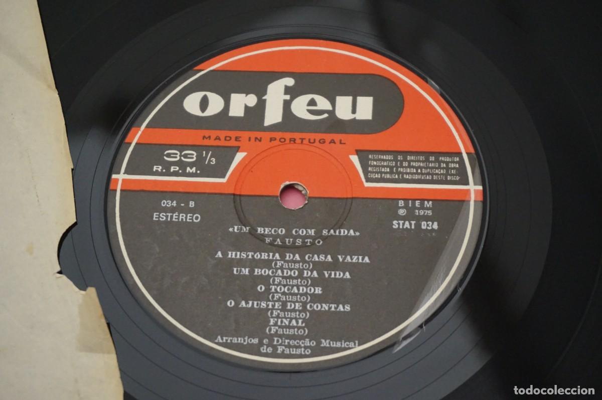Discos de vinilo: LP - FAUSTO - UN BECO COM SAIDA - VINILO EN EXCELENTE ESTADO - Foto 5