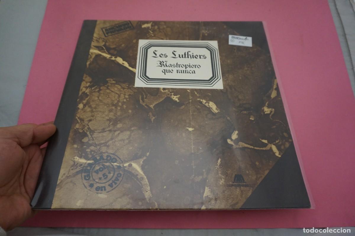Discos de vinil: DOBLE LP - LES LUTHIERS - MASTROPIERO QUE NUNCA - VINILO EN EXCELENTE ESTADO