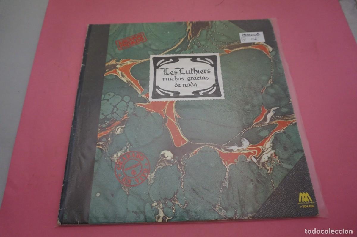 Vinyl records: LP - LES LUTHIERS - MUCHAS GRACIAS DE NADA - VINILO EN EXCELENTE ESTADO