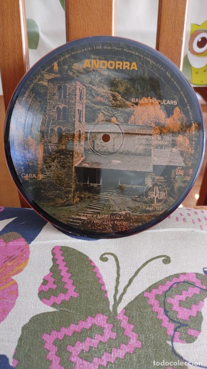 Discos de vinilo: Cobla Maravilla-Andorra Balls Populars-EP SARDANES-PICTURE