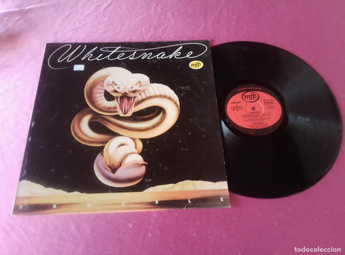 Discos de vinilo: WHITESNAKE TROUBLE 1983 LP L3 2 41