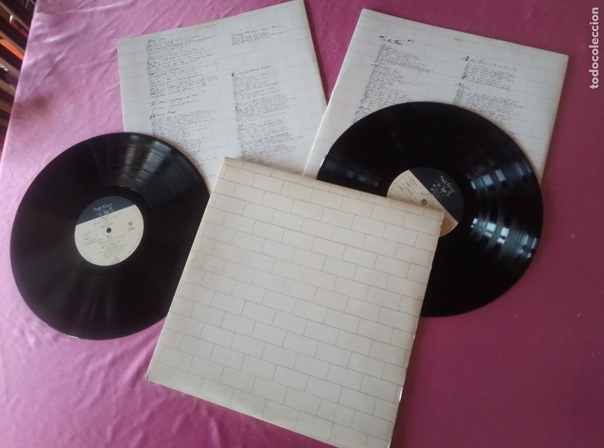 Discos de vinilo: PINK FLOYD THE WALL DOBLE ENCARTE 1979 LP L3 2 41