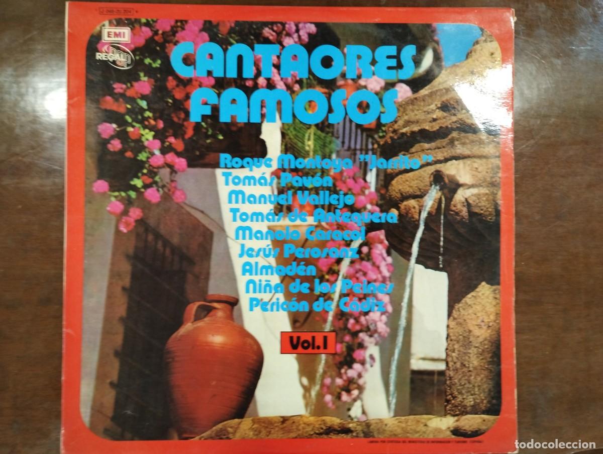 Discos de vinilo: Disco de Vinilo de Varios Artistas &rdquo;Cantaores Famosos Vol. I&rdquo;