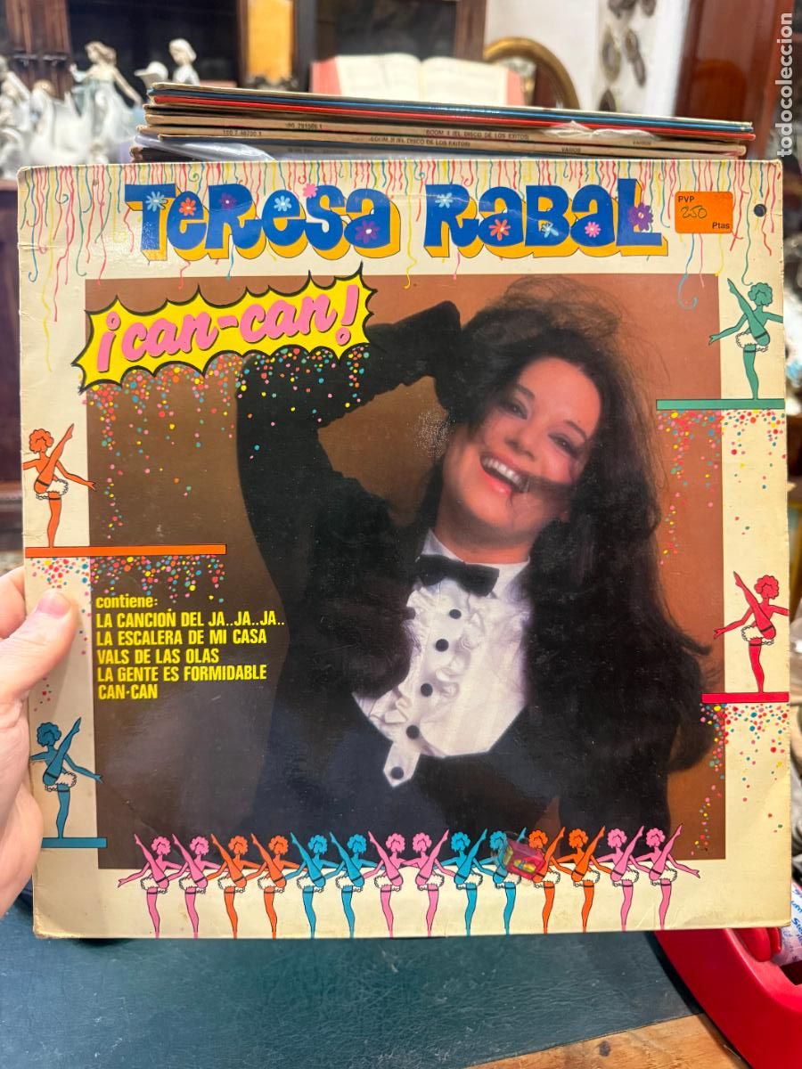 Discos de vinilo: LP TERESA RABAL - &iexcl;CAN-CAN! - Foto 1