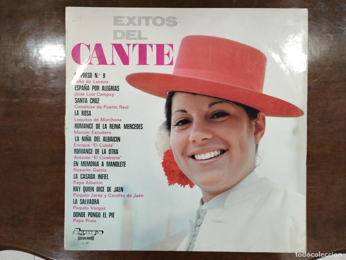 Discos de vinilo: Disco de Vinilo de Varios Artistas &rdquo;&Eacute;xitos del Cante&rdquo;